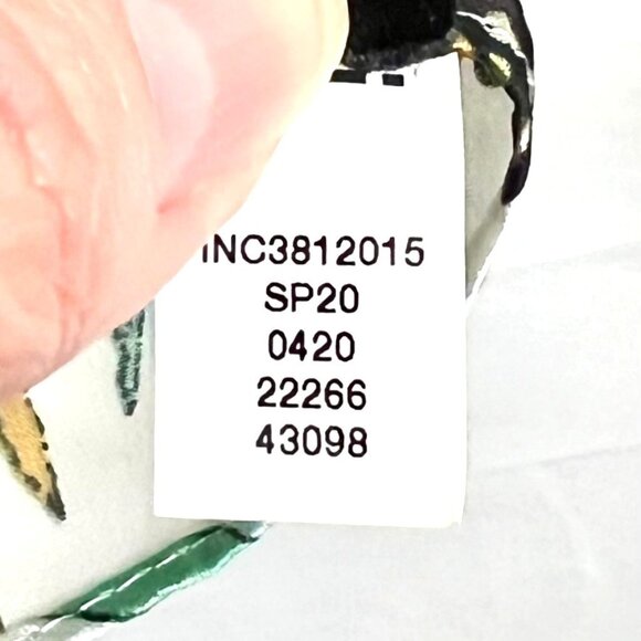 INC International Concepts Floral & Butterfly Print Scarf Lightweight Secret Gar - Picture 7 of 8